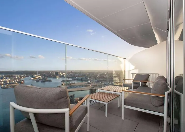 Danmarks Hojeste Penthouse Lejlighed I Lighthouse - 42 Sal
